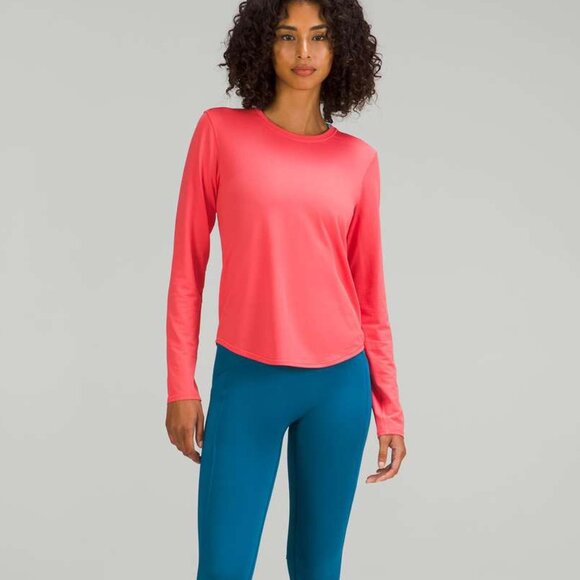 Lululemon High-Neck Running and Training Long Sleeve Shirt, Size 8 - Picture 5 of 10